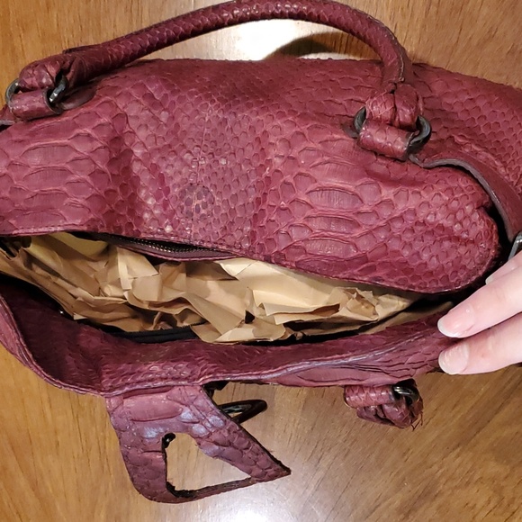 Giorgio Armani python skin bag - Picture 9 of 13